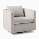 Online Designer Living Room Bacall Curved Swivel Chair