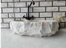 Online Designer Bathroom https://www.etsy.com/listing/1501401841/chiseled-travertine-bathroom-vessel-sink?