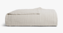 Online Designer Bedroom Cloud Linen Gauze Bed Blanket-Queen-Natural