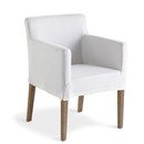 Online Designer Combined Living/Dining SLIPCOVERED ACCENT CHAIR