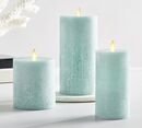 Online Designer Combined Living/Dining Premium Flicker Flameless Wax Candles – Sea Glass
