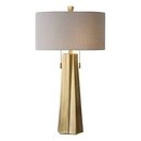 Online Designer Combined Living/Dining Sleek Gold Base Table Lamp