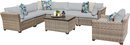 Online Designer Other Monterey 8 Piece Sectional Seating Group with Cushions