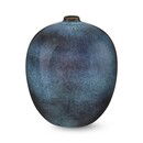 网络设计师厨房靛蓝活性釉花瓶