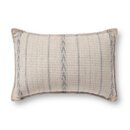 Online Designer Combined Living/Dining Braided Ivory Throw Pillow