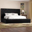 Online Designer Bedroom Geralyn Tufted Upholstered Storage Platform Bed