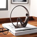 Online Designer Bedroom Landy Encircled Reader Iron Figurine