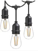 Online Designer Patio Wayfair Basics 48' Outdoor 15 - Bulb Standard String Light