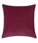 Online Designer Living Room Plush Velvet Decorative Pillow In Raspberry