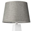 Online Designer Living Room Linen Lamp Shade Gray Small - Threshold™