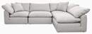 Online Designer Combined Living/Dining Bryant L-Sectional (4 piece)