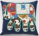 Online Designer Living Room Magical Thinking Elephant Patchwork Pillow