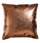 Online Designer Living Room Metallic/Linen Cushion Cover