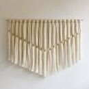 Online Designer Other Sunwoven Roving Wall Hanging Wool Medium Ivory Woven