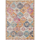 Online Designer Combined Living/Dining Abstract Indian Style Area Rug