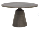 Online Designer Combined Living/Dining Gershwin Recycled Metal Round coffee table