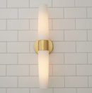 Online Designer Bathroom LINEAR TUBE VANITY LIGHT - 2 LIGHT