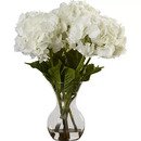 Online Designer Bathroom Large Silk Hydrangeas in Vase
