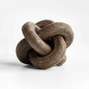 Online Designer Combined Living/Dining Black Wood Knot Sculpture 8