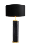 Online Designer Bedroom Black Marble Table Lamp | Eichholtz Newman