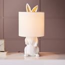 Online Designer Nursery Ceramic Nature Rabbit Table Lamp