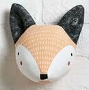 Online Designer Nursery Paper Mache Fox Head