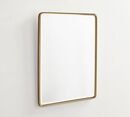 Online Designer Bathroom Vintage Rounded Gold Mirror