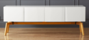 Online Designer Living Room alba large white lacquer credenza