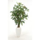 Online Designer Hallway/Entry Silk Mountain Ash Floor Tree in Vase