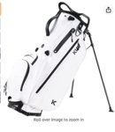 Online Designer Home/Small Office KVV Lightweight Golf Stand Bag with 7 Way Full-Length Dividers, 5 Zippered Pockets, Automatically Adjustable Dual Straps?Elegant Design