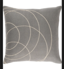 Online Designer Combined Living/Dining Embroidered Wool Pillow 