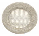 Online Designer Combined Living/Dining Telford Round Rattan Charger (Set of 2)