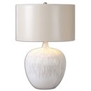 Online Designer Living Room Ivory Glaze Textured Table Lamp