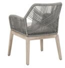 Online Designer Other S/2 Easton Rope Outdoor Armchairs, Platinum/Gray