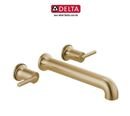 Online Designer Bathroom Delta Trinsic Double Handle Wall Mounted Tub Filler Trim - Less Rough In