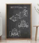 Online Designer Home/Small Office Formula Racing Car Patent Print F Poster Formula Poster F Gift for Formula Fan Grand Prix Posters Large Car Racing Gift Decor WB341