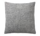 Online Designer Combined Living/Dining Faye Textured Linen Pillow Covers