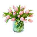 Online Designer Living Room Tulips in Vase (Coffee Table Decor)