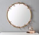Online Designer Bedroom Grace Pink Flower Mirror
