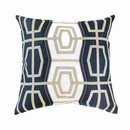 Online Designer Living Room Rantan Navy Medium Cushion 