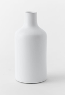 Online Designer Living Room Pure White Ceramic Vases-Bottle