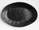 Online Designer Kitchen Marin Matte Black Oval Platter