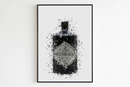 Online Designer Dining Room Gin Bottle | Alcohol | Liquor | Drink | Pub | Bar | Restaurant | Club | Wall Art | Poster | Print 0046