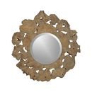 Online Designer Combined Living/Dining Root Round Wall Mirror