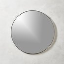 Online Designer Living Room infinity black round wall mirror  24