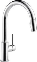 Online Designer Kitchen 9159-DST Trinsic Pull Down Single Handle Kitchen Faucet