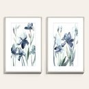 Online Designer Bedroom Iris Blossoms Art
