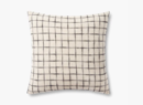 Online Designer Living Room Cuadro Blanco Pillow