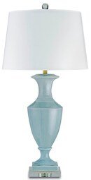 Online Designer Combined Living/Dining Elegant Blue Table Lamp