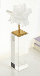 Online Designer Dining Room Tall Selenite Blossom on Stand